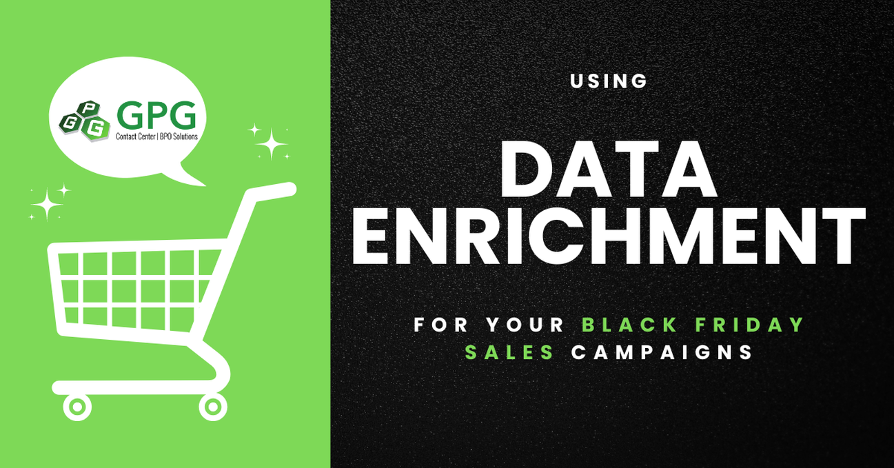 Have you used Data Enrichment for your Black Friday Sales yet?